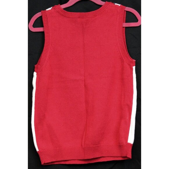 NEW 2009 Gymboree New York Girl Argyle Sweater Sleeveless L 10-12 NWT School - Picture 4 of 5